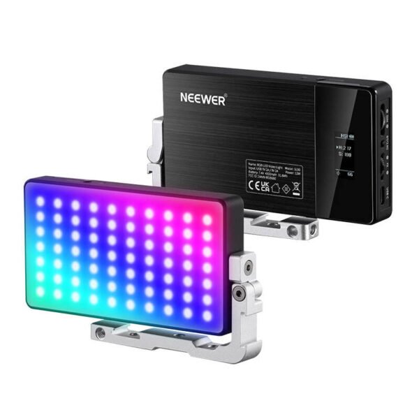 Neewer SL90 Pro LED RGB lemputė 12W 2500-10000K - Image 2
