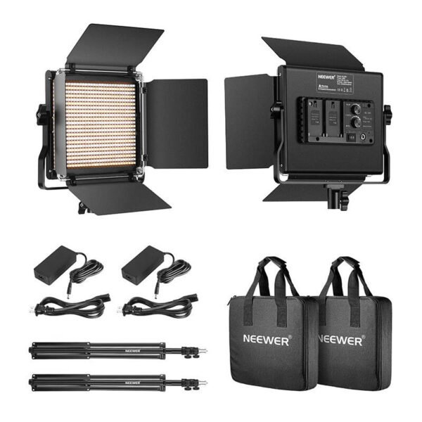 two lamps 40W 3200-5600K