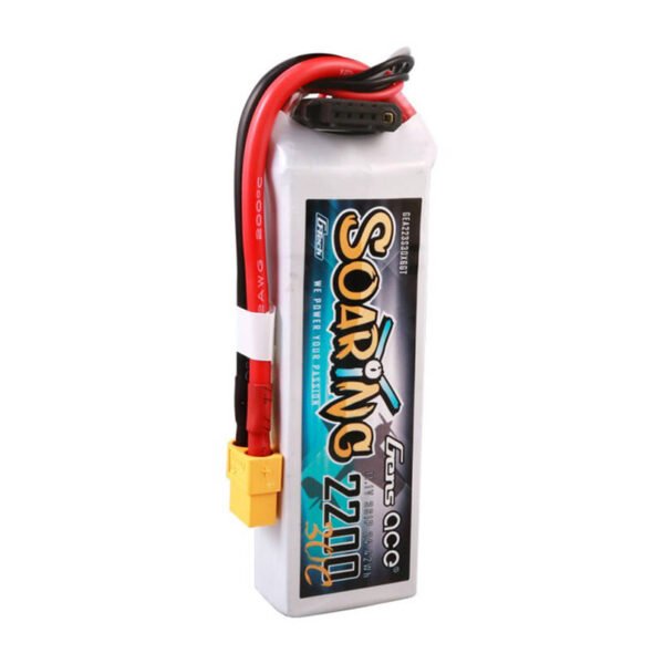 Gens ace G-Tech Soaring 2200mAh 11.1V 30C 3S1P LiPo baterija - Image 4
