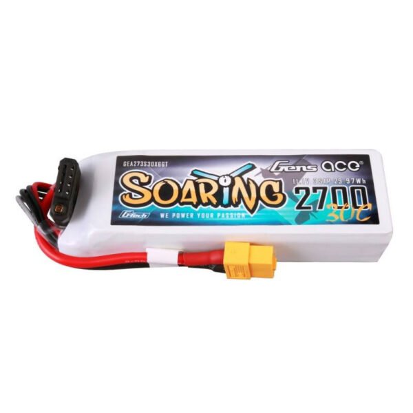 Akumuliatorius Gens ace G-Tech Soaring 2700mAh 11.1V 30C 3S1P LiPo - Image 2