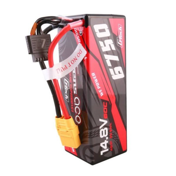 Akumuliatorius Gens ace G-Tech 6750mAh 14.8V 60C 4S1P 14# XT90 - Image 4