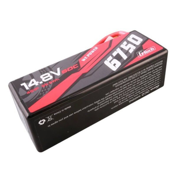 Akumuliatorius Gens ace G-Tech 6750mAh 14.8V 60C 4S1P 14# XT90 - Image 2
