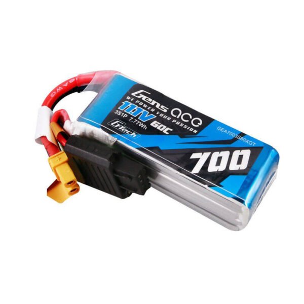 Akumuliatorius Gens ace G-Tech 700mAh 11.1V 60C 3S1P LiPo - Image 2