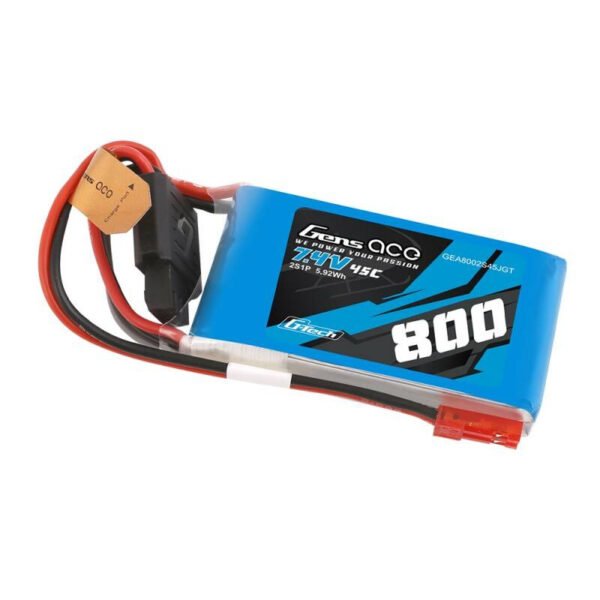 Akumuliatorius Gens ace G-Tech 800mAh 7.4V 45C 2S1P LiPo - Image 2