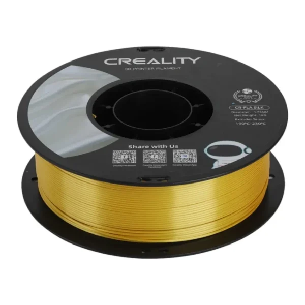CR-Silk PLA gija Creality (auksinis) - Image 3