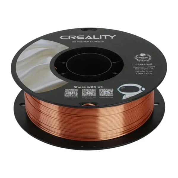 CR-Silk PLA gija Creality (raudonas varis) - Image 3