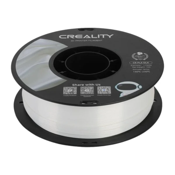 CR-Silk PLA gija Creality (baltas) - Image 3