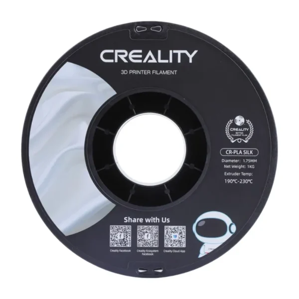 CR-Silk PLA gija Creality (baltas) - Image 4