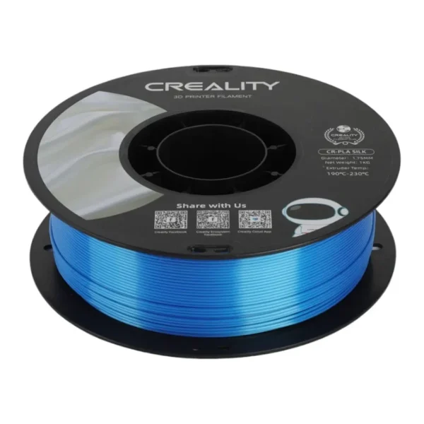 CR-Silk PLA gija Creality (mėlynas) - Image 3