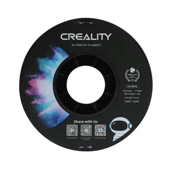 CR-PETG gija Creality (skaidrus) - Image 3