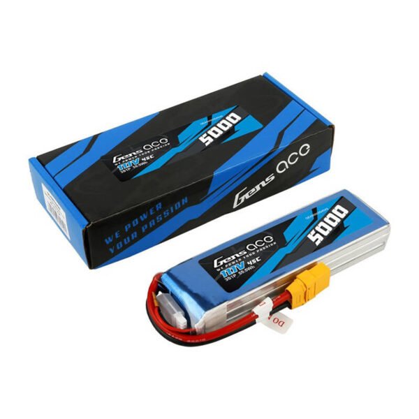 Gens ace 5000mAh 11,1V 45C 3S1P Lipo baterija su XT90 jungtimi - Image 5