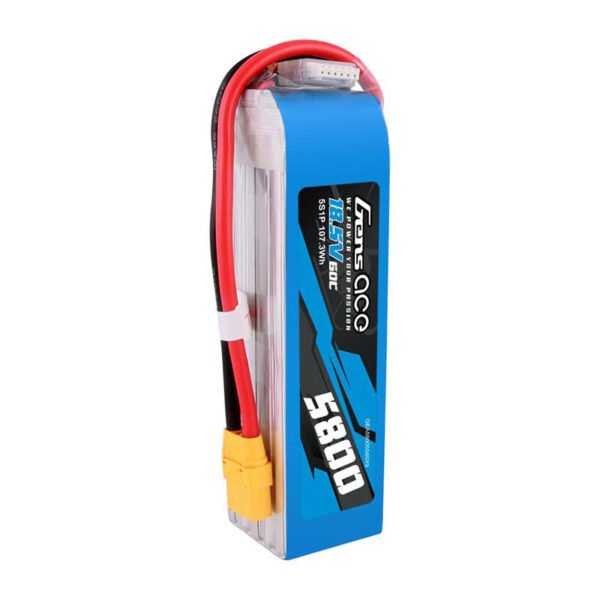 Gens ace 5800mAh 60C 18,5V 5S1P Lipo baterijos paketas su XT90 jungtimi - Image 4