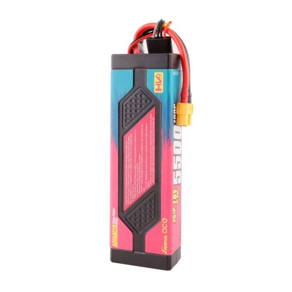 Gens ace Advanced 5500mAh 7,6V 100C 2S1P kietojo korpuso Lipo baterijos paketas su XT60 - Image 4