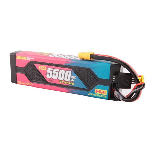 Gens ace Advanced 5500mAh 7,6V 100C 2S1P kietojo korpuso Lipo baterijos paketas su XT60 - Image 2