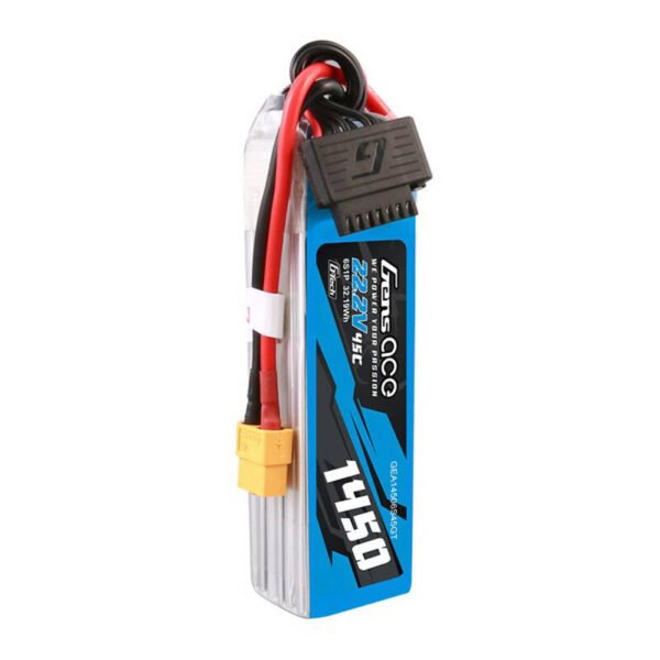 Gens Ace G-Tech 1450mAh 22,2V 45C 6S1P Lipo baterijos paketas su XT60 jungtimi - Image 4