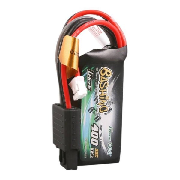 Gens ace G-Tech 400mAh 7.4V 2S1P 35C LiPo baterija su JST-PHR jungtimi – Bashing serija - Image 4