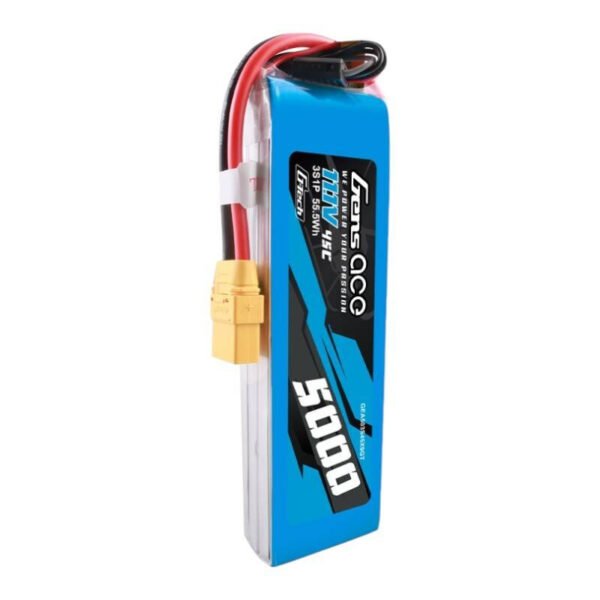 Gens ace G-Tech 5000mAh 11,1V 45C 3S1P Lipo baterija su XT90 jungtimi - Image 4