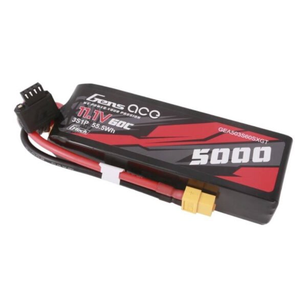 Gens ace G-Tech 5000mAh 11,1V 60C 3S1P Lipo su XT60 jungtimi - Image 3