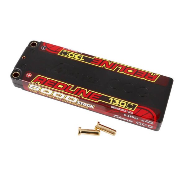 Gens ace Redline serijos 5000 mAh 7.4 V 130C 2S1P kietojo korpuso 56# HV lipo baterija - Image 2