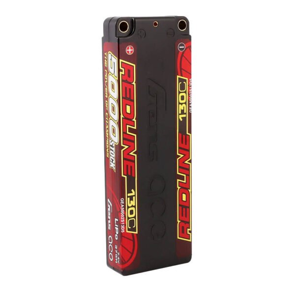 Gens ace Redline serijos 5000 mAh 7.4 V 130C 2S1P kietojo korpuso 56# HV lipo baterija - Image 4