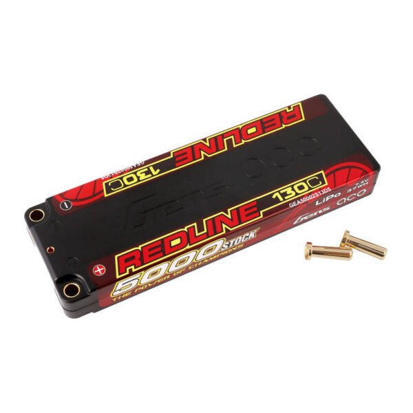 Gens ace Redline serijos 5000 mAh 7.4 V 130C 2S1P kietojo korpuso 56# HV lipo baterija - Image 3