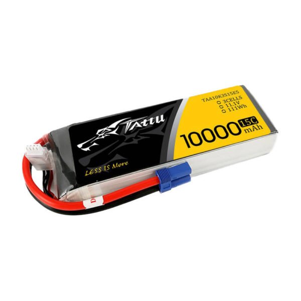 Tattu 11.1 V 15C 3S 10000 mAh lipo baterija - Image 2