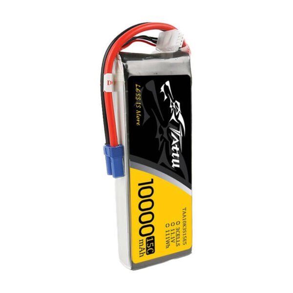 Tattu 11.1 V 15C 3S 10000 mAh lipo baterija - Image 4
