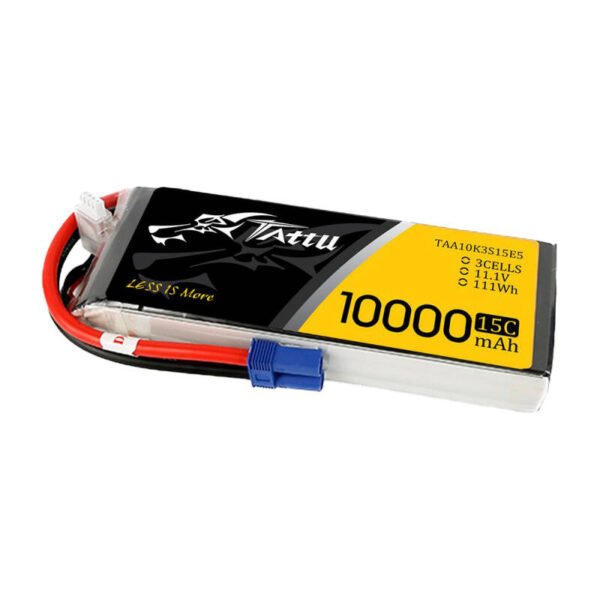 Tattu 11.1 V 15C 3S 10000 mAh lipo baterija - Image 3