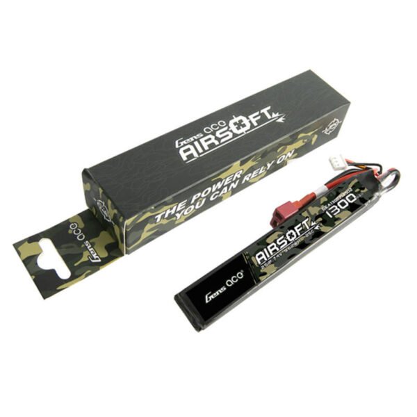 Gens ace 25C 1300 mAh 2S1P 7.4 V „saddle“ tipo laisvalaikio ginklo lipo baterija su T jungtimi - Image 4