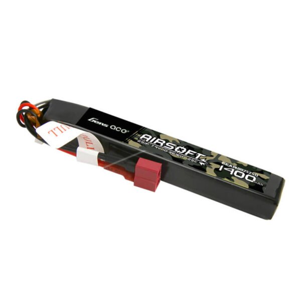 Gens ace 25C 1400 mAh 2S1P 7.4 V laisvalaikio ginklo lipo baterija su T jungtimi - Image 2