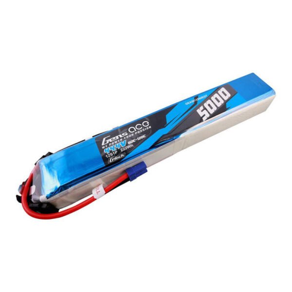Gens ace G-Tech 5000 mAh 60/120C 44.4 V 12S1P lipo baterija su EC5 jungtimi - Image 4