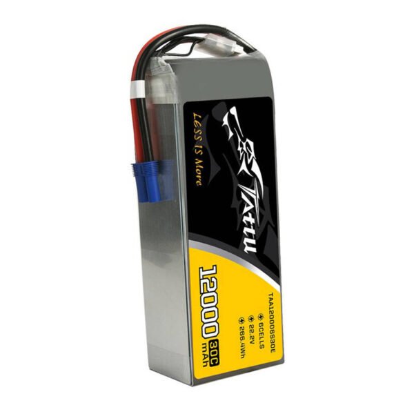 Tattu 12000 mAh 22.2 V 30C 6S1P UAV lipo baterija su EC5 jungtimi - Image 3