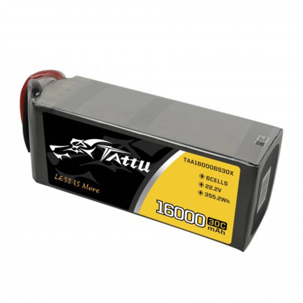 Tattu 16000 mAh 22.2 V 30C 6S1P lipo baterija su XT90 anti-spark jungtimi - Image 3