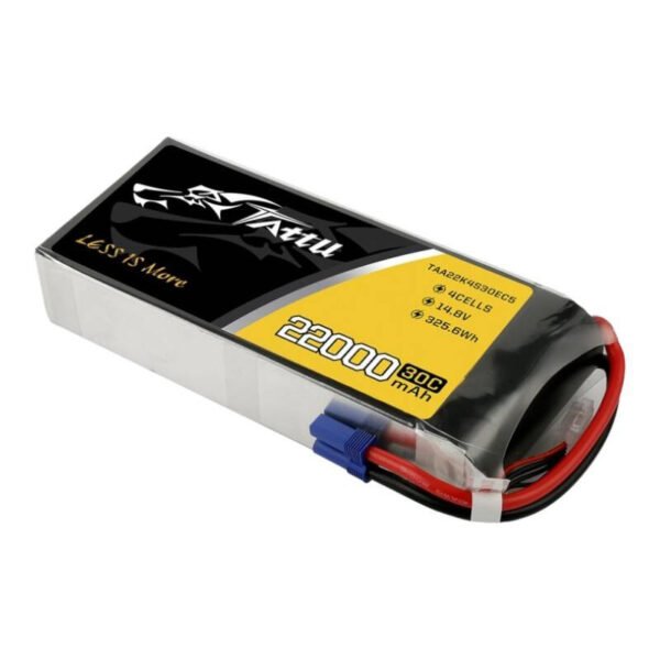 TATTU 22000 mAh 14.8 V 30C 4S1P lipo baterija su EC5 - Image 2