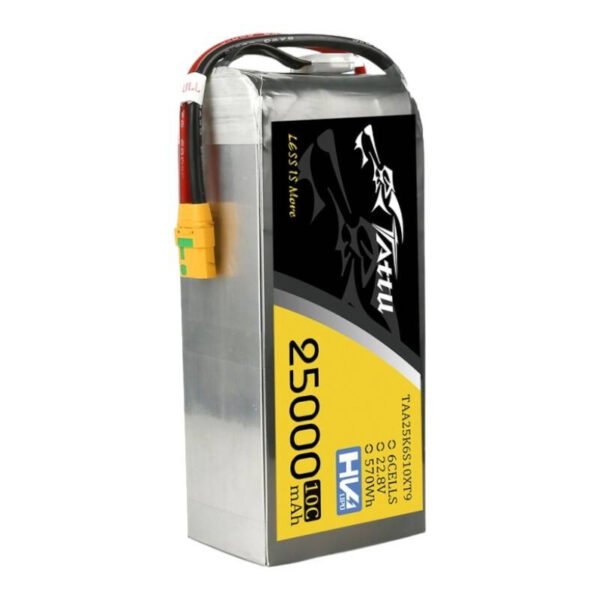 Tattu 25000 mAh 22.8 V 10C 6S1P lipo baterija su XT90-S - Image 4