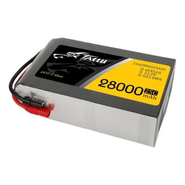 Tattu 28000 mAh 22.2 V 25C 6S1P lipo baterija su AS150 + XT150 - Image 3