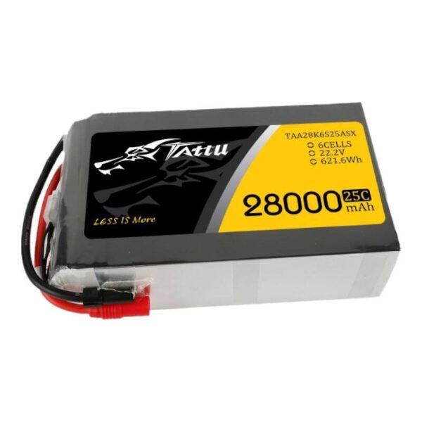 Tattu 28000 mAh 22.2 V 25C 6S1P lipo baterija su AS150 + XT150 - Image 2