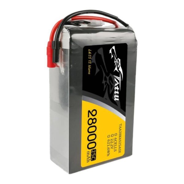 Tattu 28000 mAh 22.2 V 25C 6S1P lipo baterija su AS150 + XT150 - Image 4