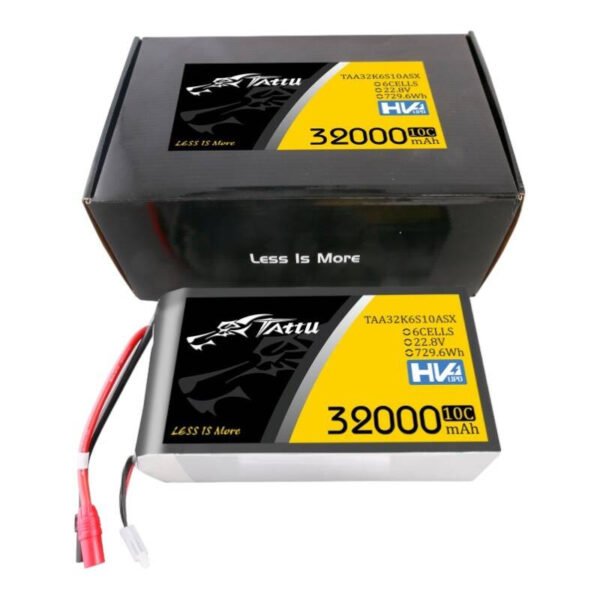 Tattu 32000 mAh 22.2 V 25C 6S1P lipo baterija su AS150 + XT150 - Image 5
