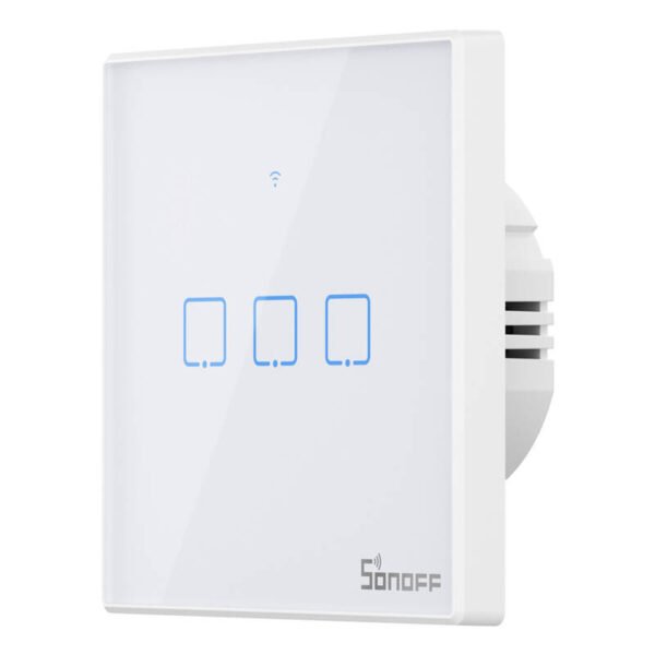 Sonoff išmanusis WiFi + RF433 jungiklis T2 EU TX (3 kanalų) atnaujintas - Image 3