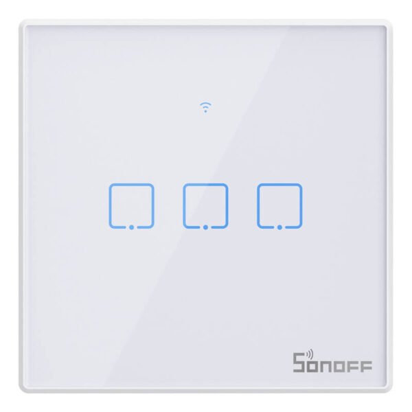 Sonoff išmanusis WiFi + RF433 jungiklis T2 EU TX (3 kanalų) atnaujintas - Image 4