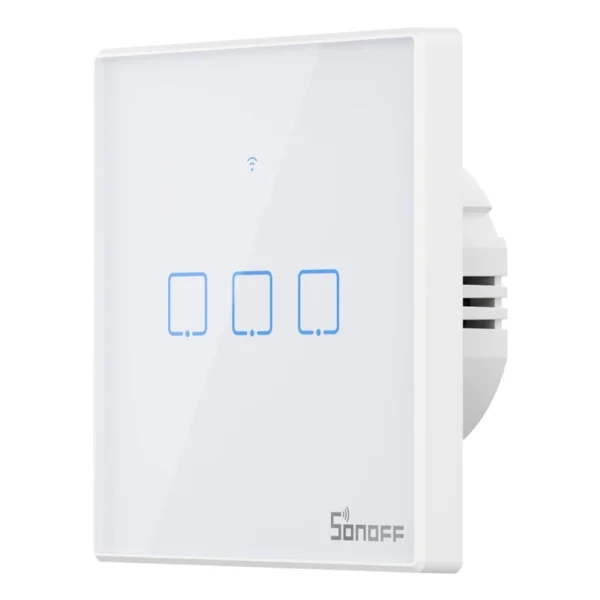 Sonoff išmanusis WiFi + RF433 jungiklis T2 EU TX (3 kanalų) atnaujintas - Image 8