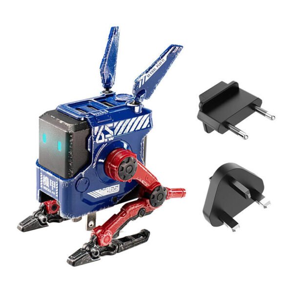GravaStar Alpha65 65W GaN greito įkrovimo įkroviklis War Damaged Version mėlynas - Image 2