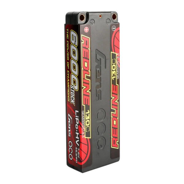 Gens ace Redline serija 6000mAh 7.6V 130C 2S2P HardCase 57# HV Lipo baterija - Image 3