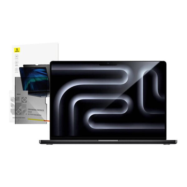 Ekrano apsaugos Baseus Magic Drawing MacBook Pro 13” (2022) + valymo rinkinys (skaidrus) - Image 5
