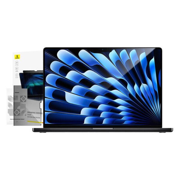 Ekrano apsaugos Baseus Magic Drawing MacBook Air 15.3” (2023/2024) + valymo rinkinys (skaidrus) - Image 5