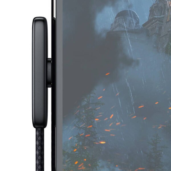 90 laipsnių kabelis USB-C į USB-C Mcdodo CA-3360, 65W, 1,2m (juodas) - Image 4