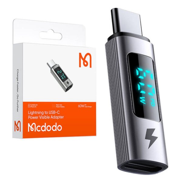 Adapteris / jungtis Lightning į USB-C Mcdodo OT-5990, PD 36W - Image 4