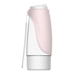 Travel Bottle + Storage Box 2in1 Dogness D10 438 ml (Pink)