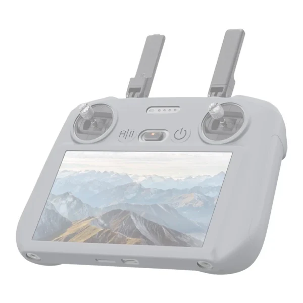 Silikoninis apsauginis dėklas PULUZ, skirtas DJI RC 2 (pilkas) - Image 3